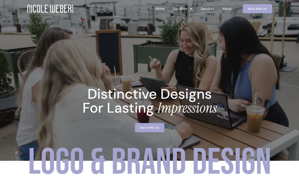 Nicole Weber Design website